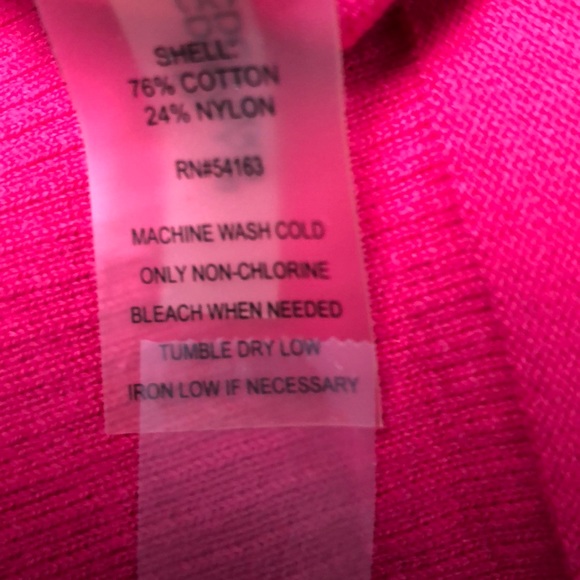 Rose pink Calvin Klein shrug  sweater - Picture 4 of 4